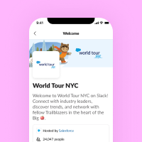 Events on Slack Mobile