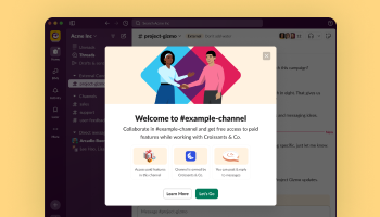 Slack Connect Sponsored Connections